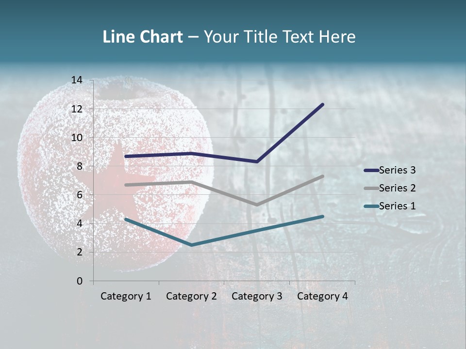 Food Powdered Shape PowerPoint Template