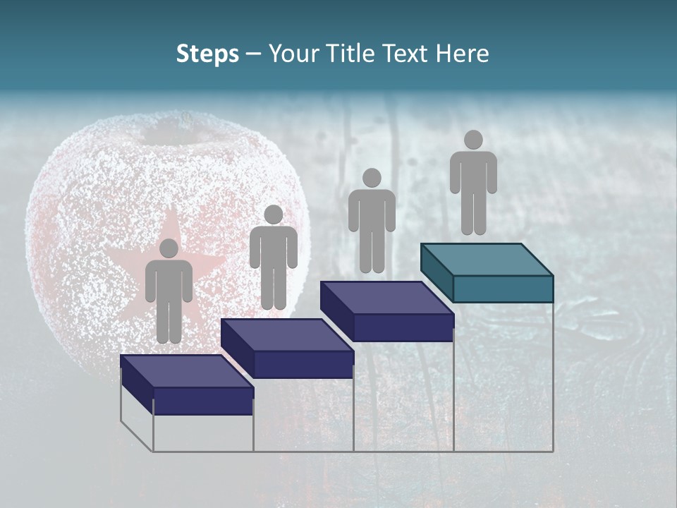 Food Powdered Shape PowerPoint Template