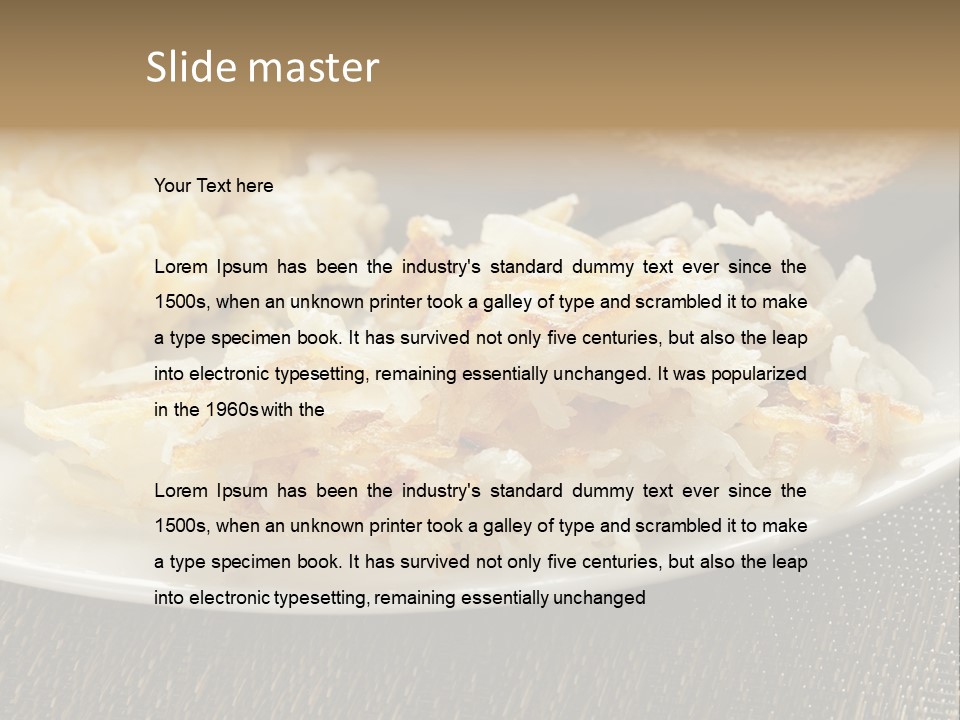 Star Field Escape Background PowerPoint Template