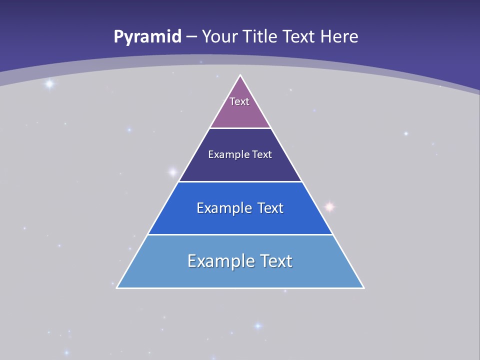 Star Field Escape Background PowerPoint Template