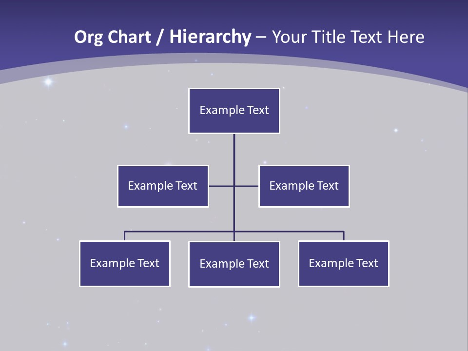 Star Field Escape Background PowerPoint Template