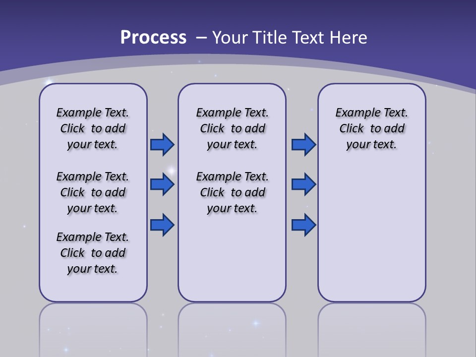 Star Field Escape Background PowerPoint Template