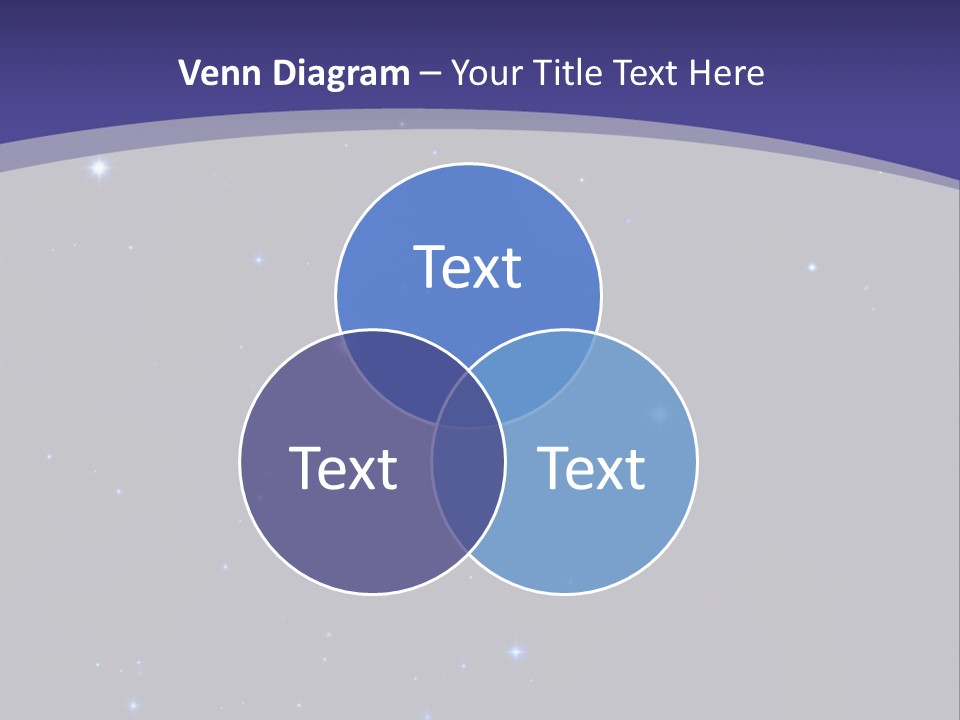 Star Field Escape Background PowerPoint Template