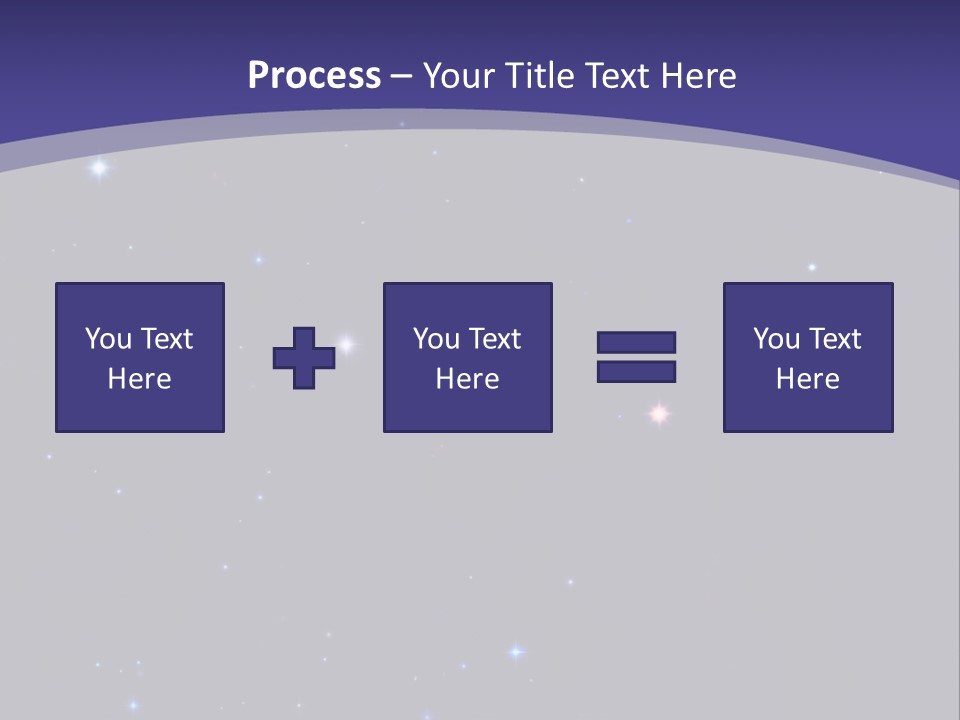 Star Field Escape Background PowerPoint Template