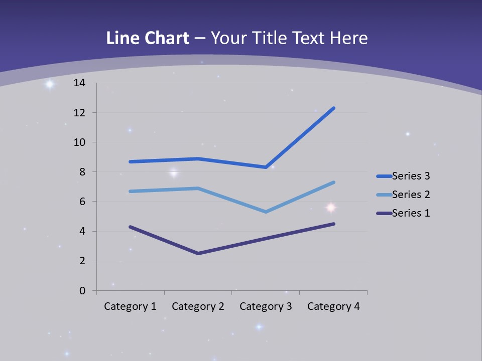 Star Field Escape Background PowerPoint Template