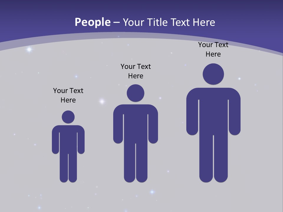 Star Field Escape Background PowerPoint Template