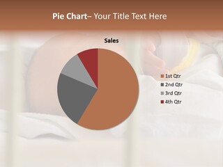 Newborn Face Baby PowerPoint Template