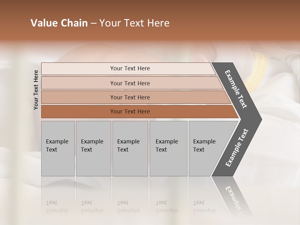 Newborn Face Baby PowerPoint Template