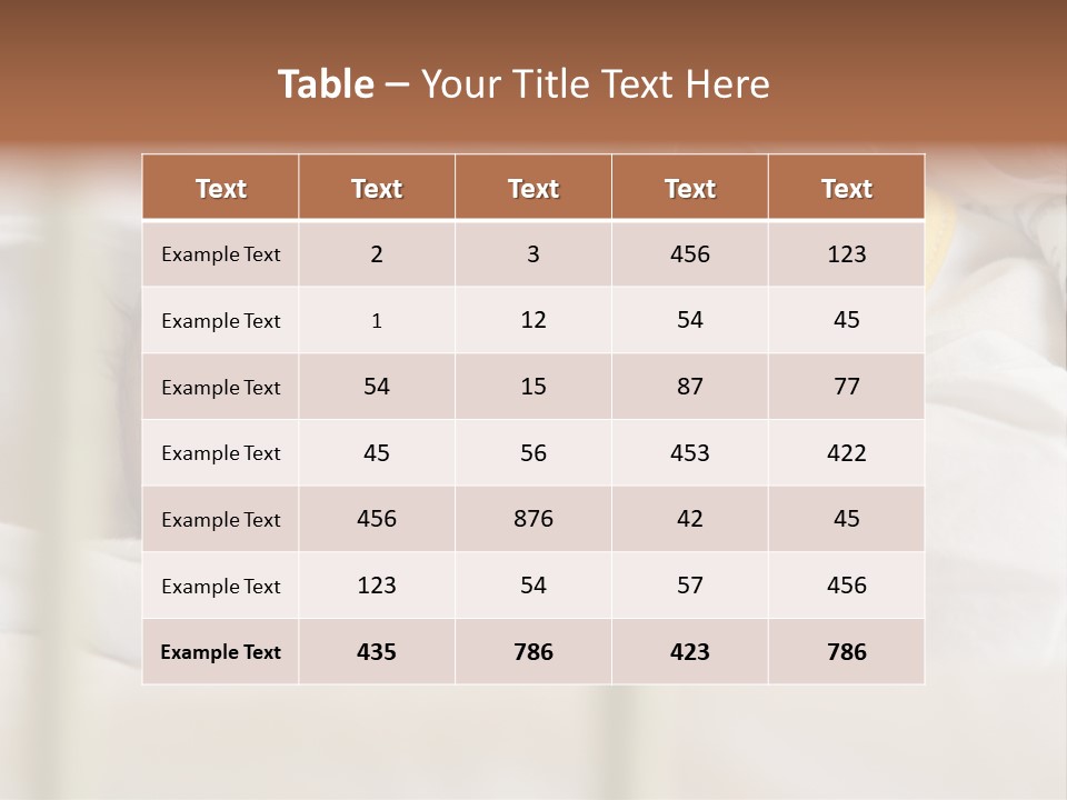 Newborn Face Baby PowerPoint Template