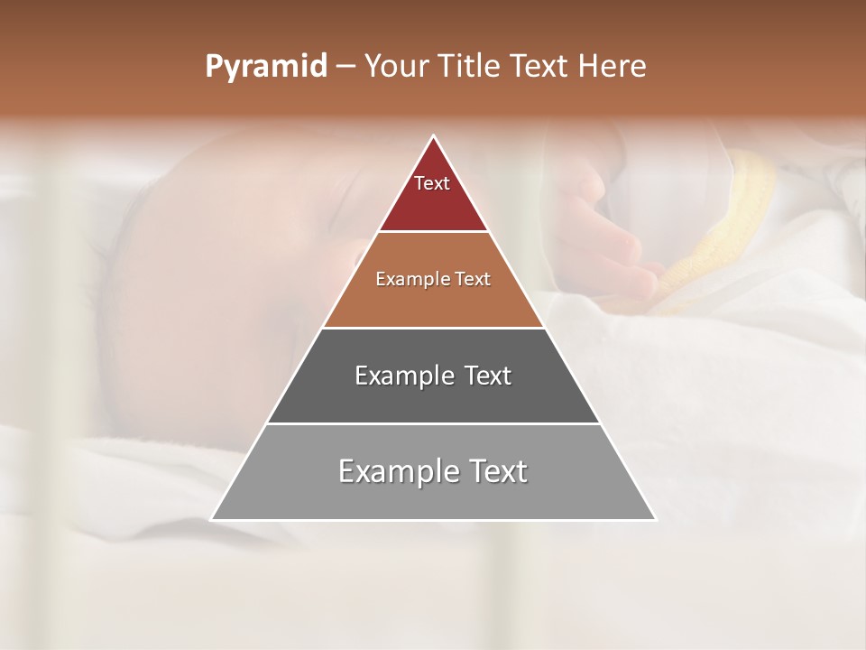 Newborn Face Baby PowerPoint Template