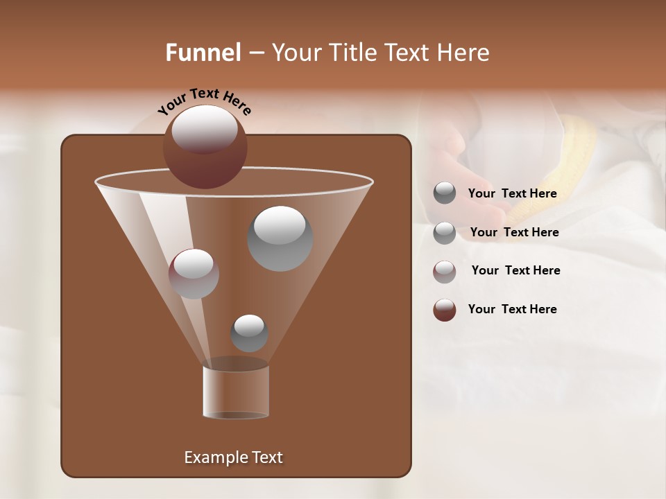 Newborn Face Baby PowerPoint Template