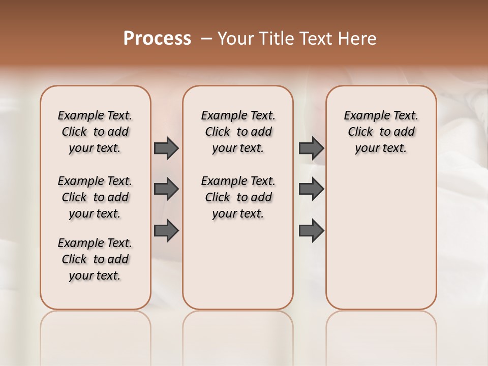 Newborn Face Baby PowerPoint Template