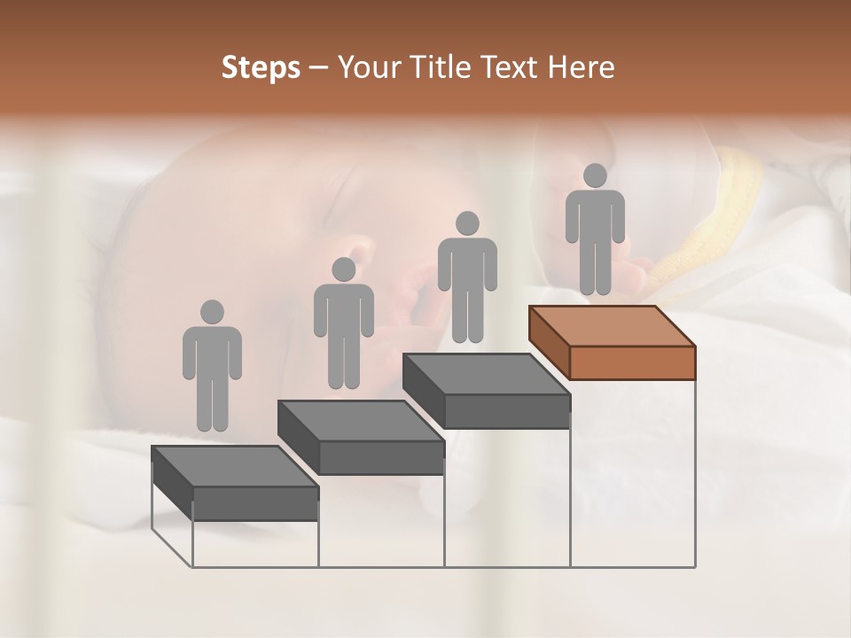 Newborn Face Baby PowerPoint Template