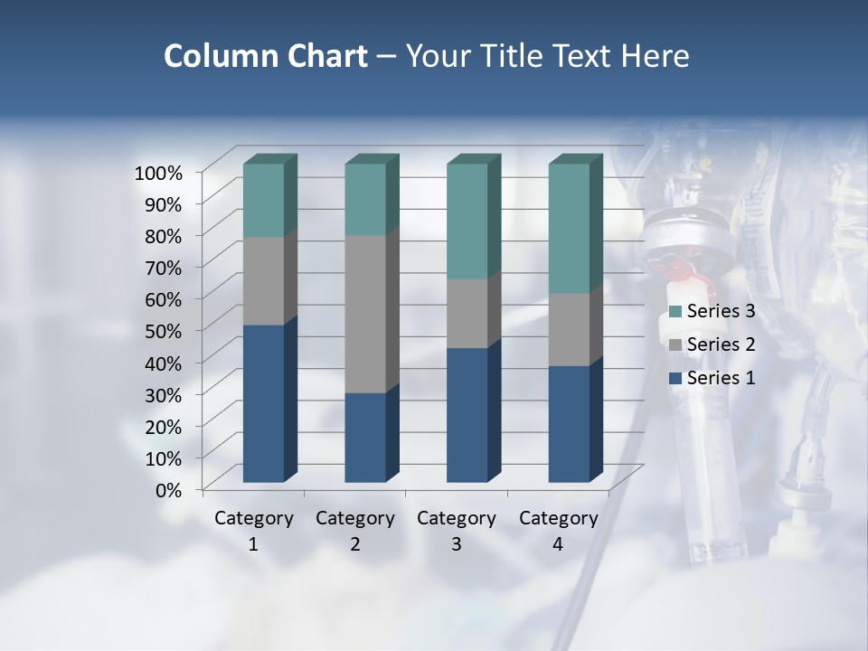 Coat Hyperglycemia White PowerPoint Template