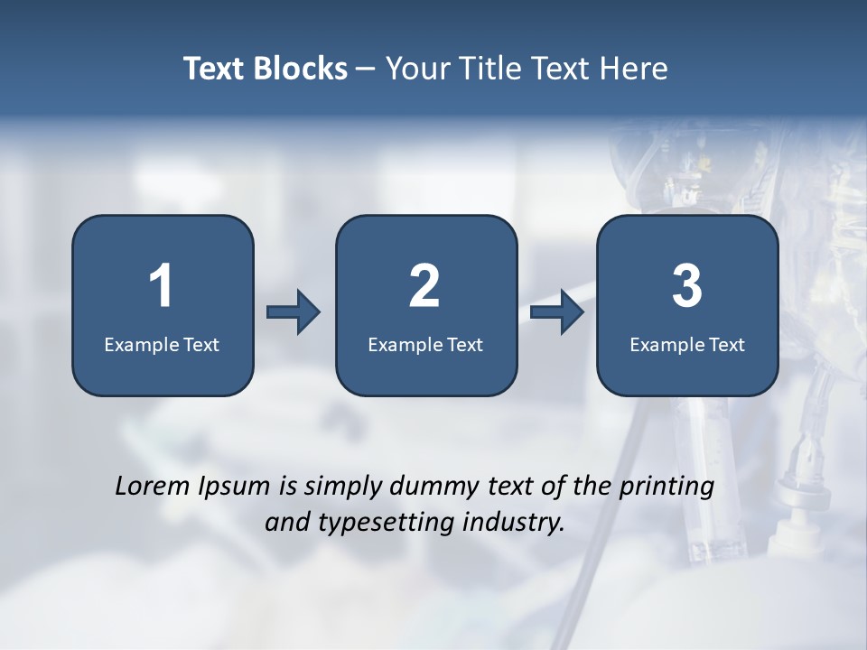 Coat Hyperglycemia White PowerPoint Template