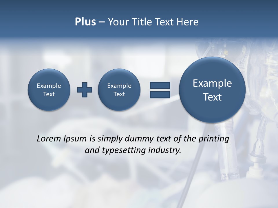 Coat Hyperglycemia White PowerPoint Template
