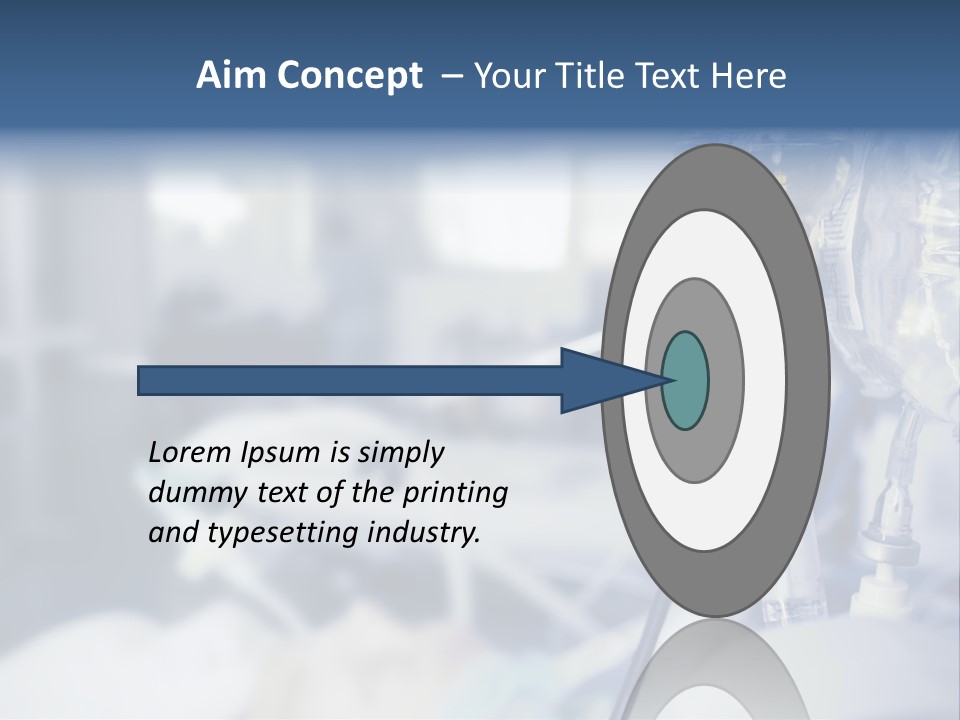 Coat Hyperglycemia White PowerPoint Template