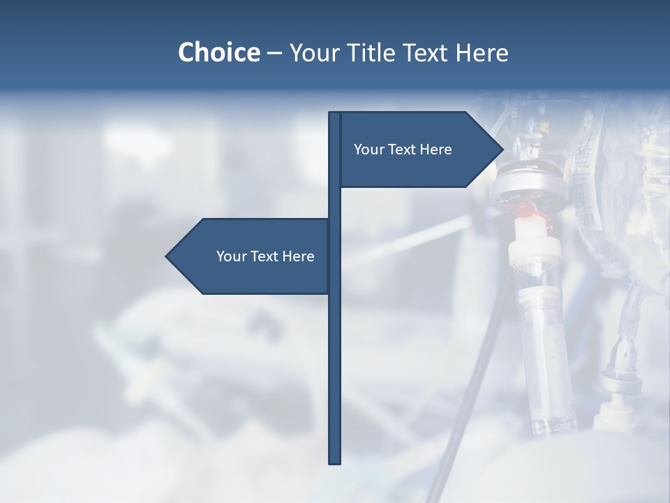 Coat Hyperglycemia White PowerPoint Template