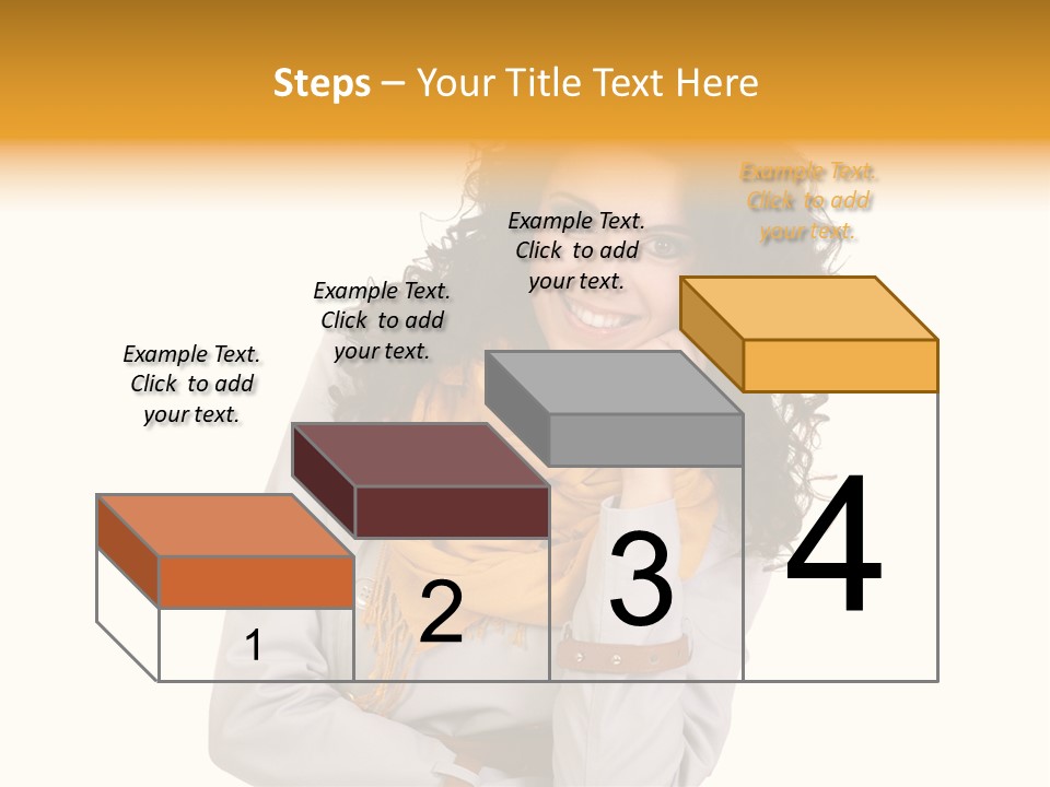 Eyes Woman One PowerPoint Template