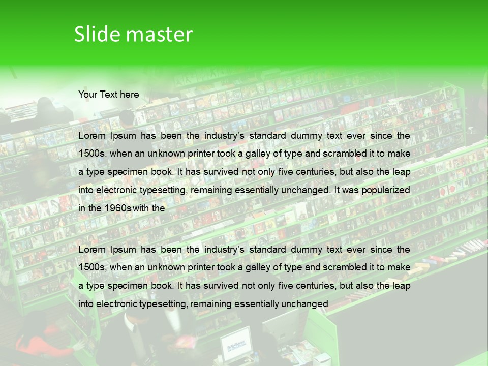 Buy Shop Dvd PowerPoint Template