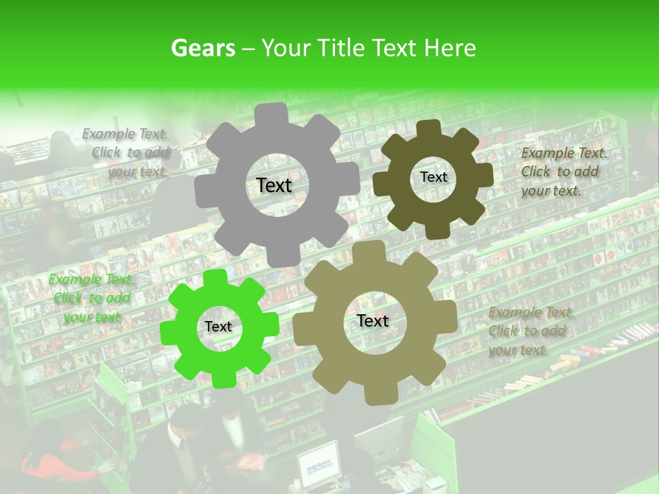 Buy Shop Dvd PowerPoint Template