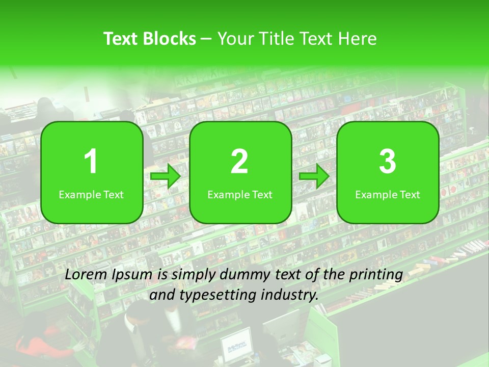 Buy Shop Dvd PowerPoint Template