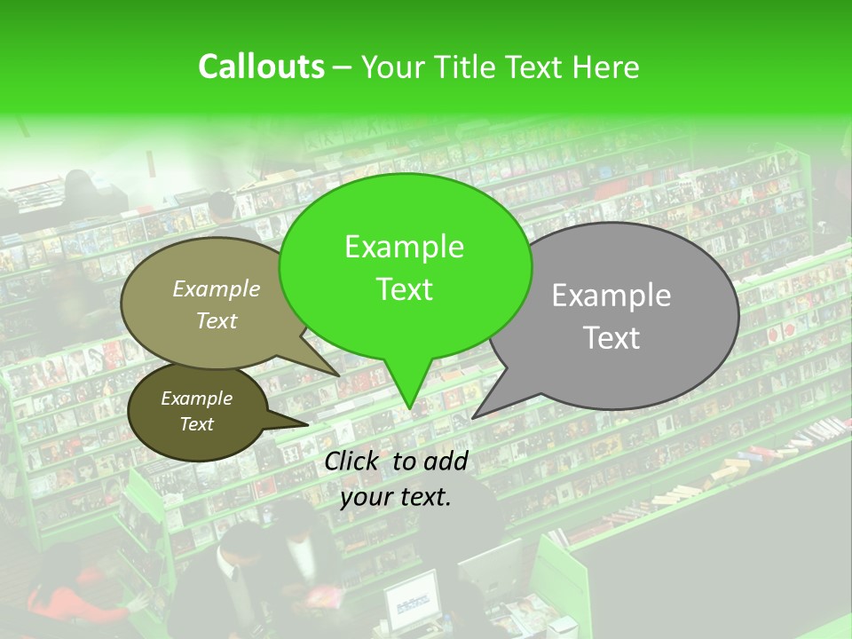 Buy Shop Dvd PowerPoint Template