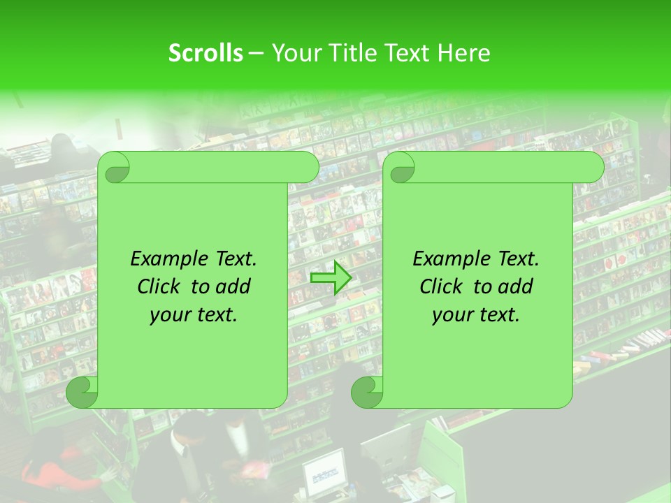 Buy Shop Dvd PowerPoint Template