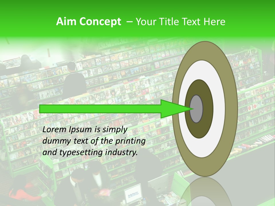 Buy Shop Dvd PowerPoint Template