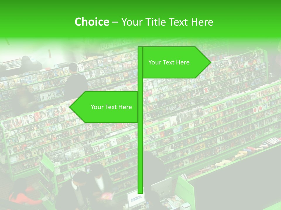 Buy Shop Dvd PowerPoint Template