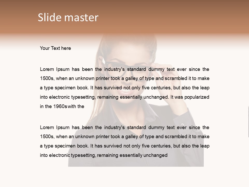 Copyspace Assistant Copy PowerPoint Template