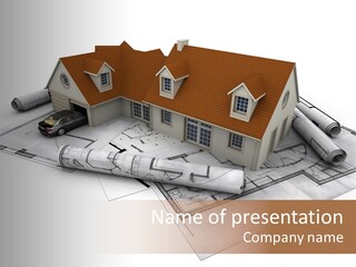 House Building Ideas PowerPoint Template