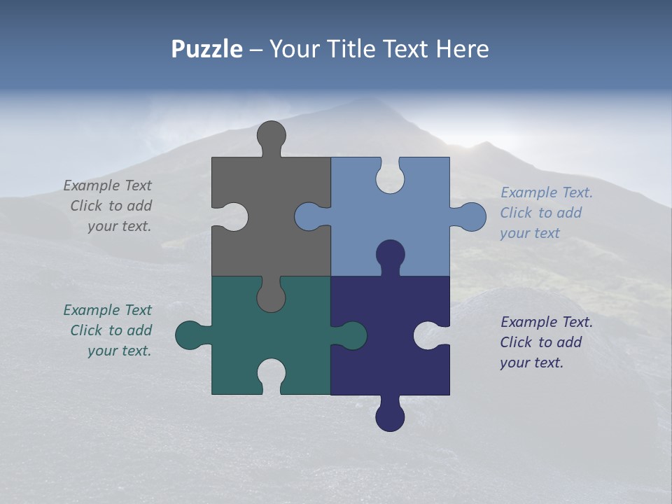 Fishing Park Village PowerPoint Template