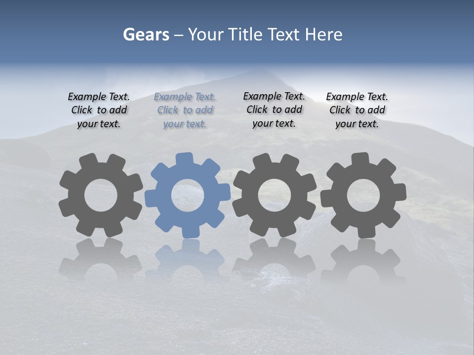 Fishing Park Village PowerPoint Template