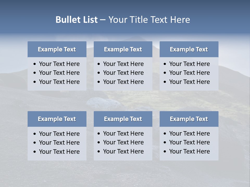 Fishing Park Village PowerPoint Template