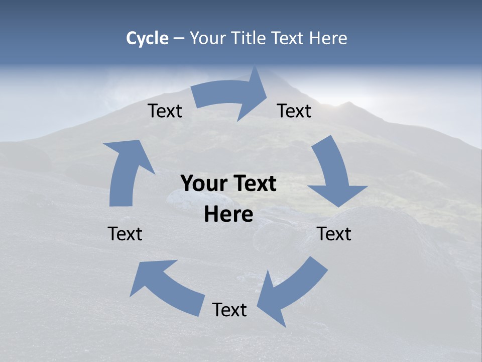 Fishing Park Village PowerPoint Template