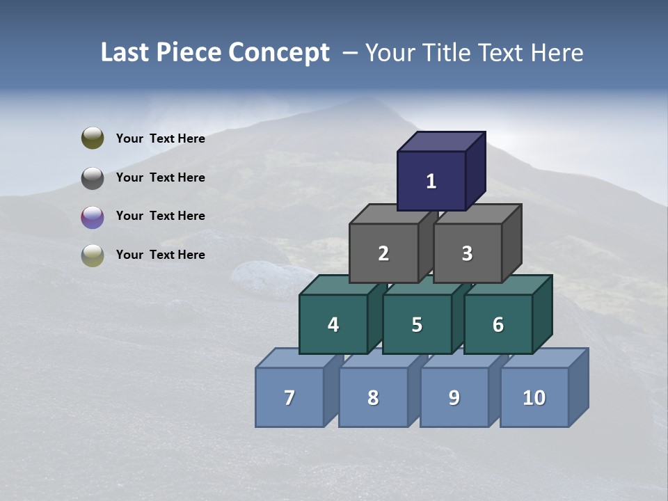 Fishing Park Village PowerPoint Template