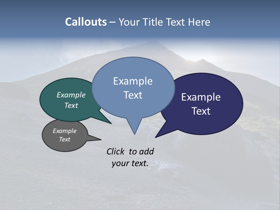 Fishing Park Village PowerPoint Template