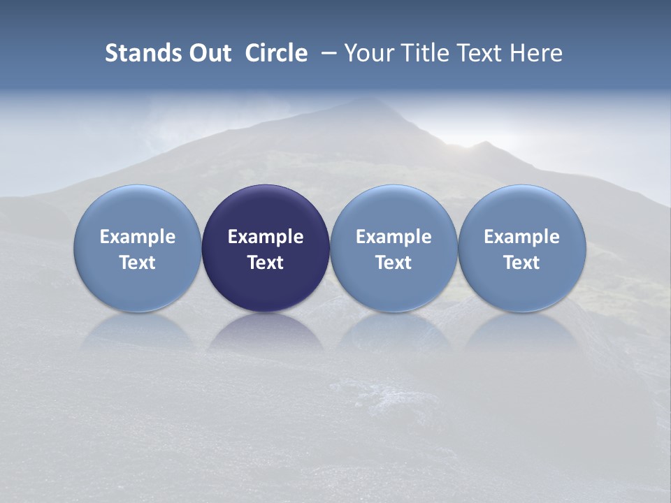 Fishing Park Village PowerPoint Template