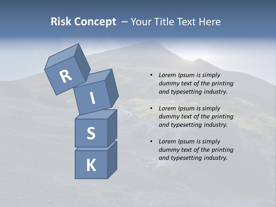 Fishing Park Village PowerPoint Template