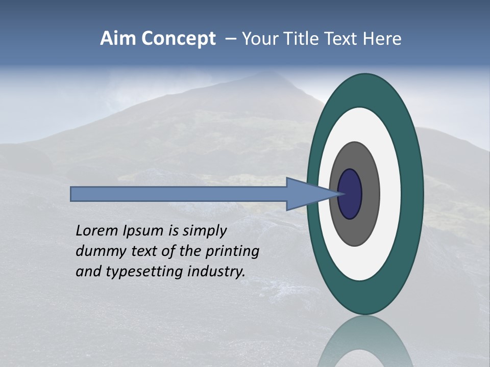 Fishing Park Village PowerPoint Template