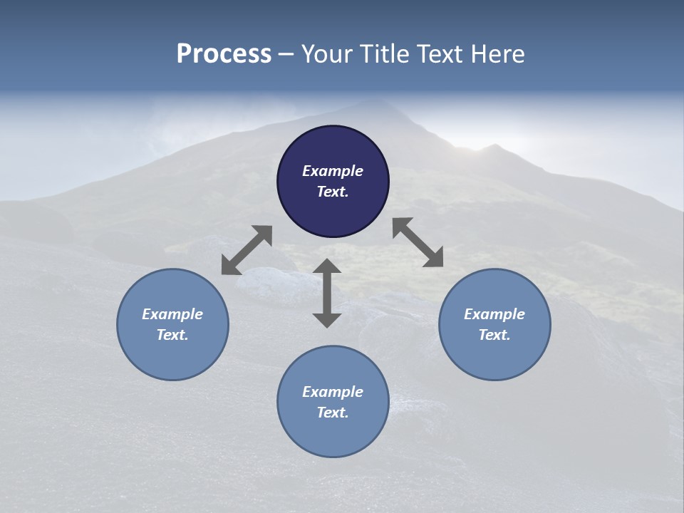 Fishing Park Village PowerPoint Template