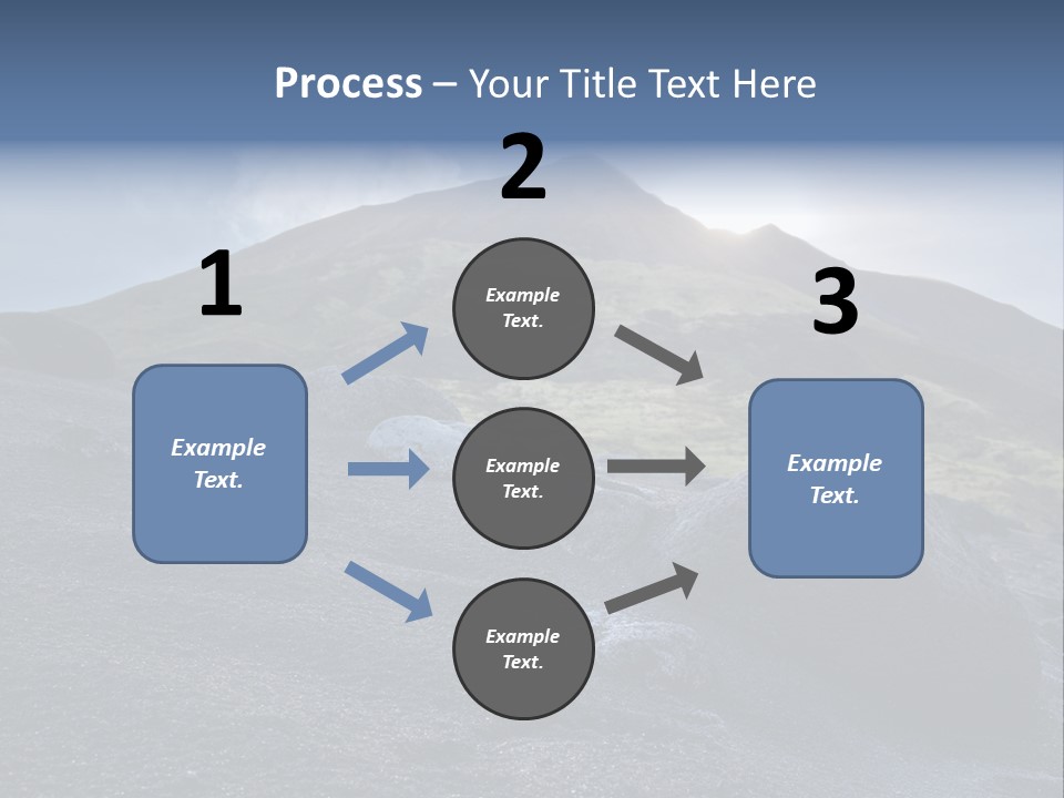 Fishing Park Village PowerPoint Template