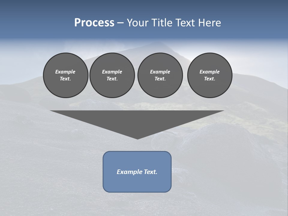Fishing Park Village PowerPoint Template
