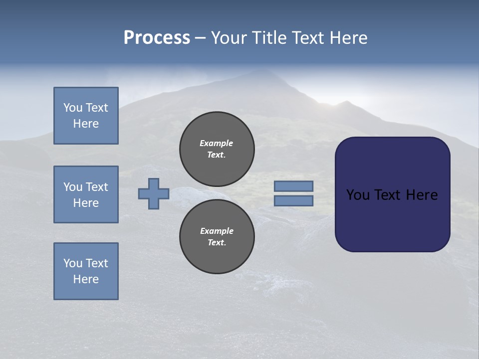 Fishing Park Village PowerPoint Template