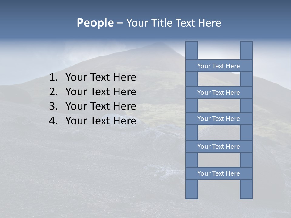 Fishing Park Village PowerPoint Template