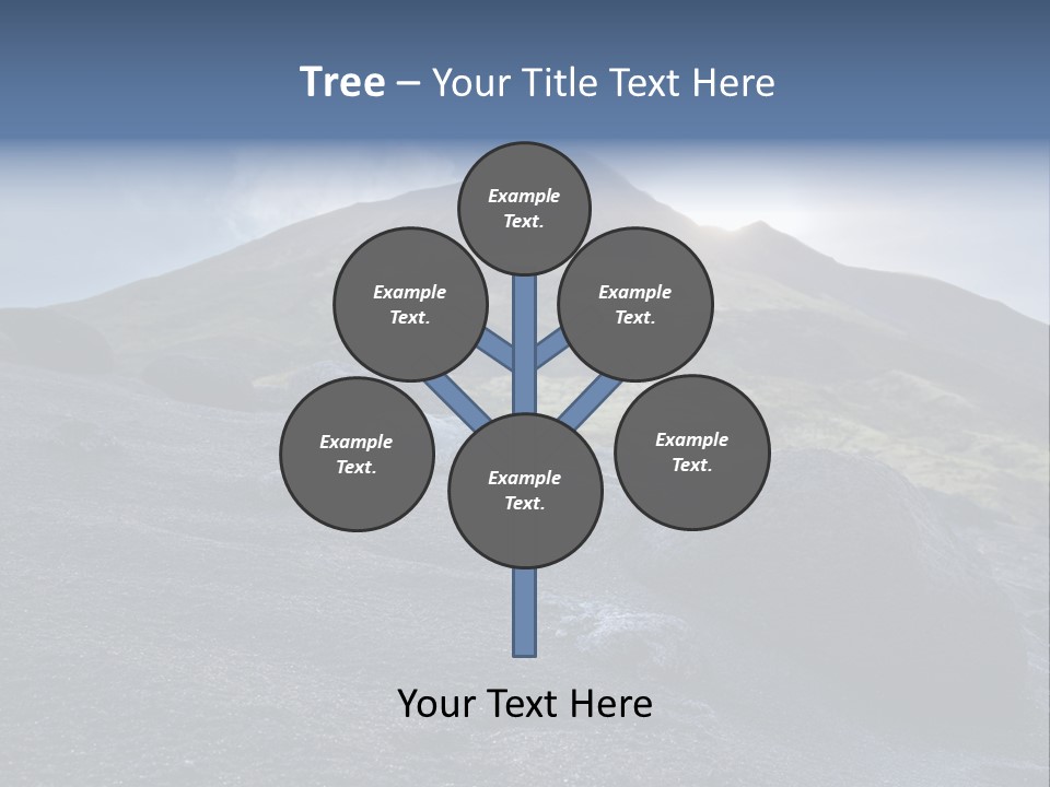 Fishing Park Village PowerPoint Template