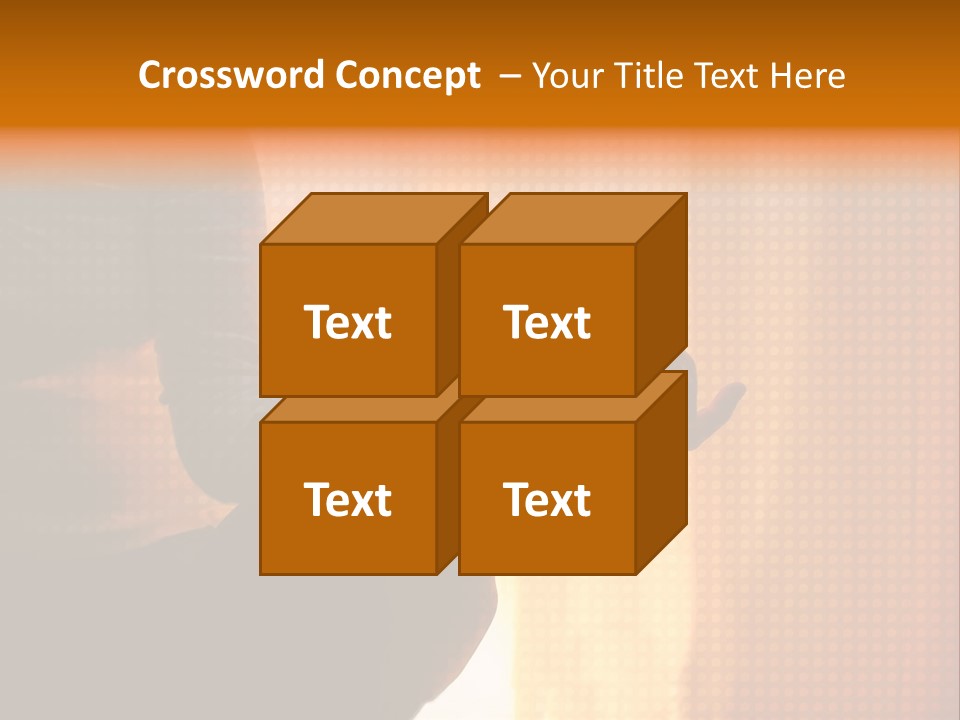 A Woman Sitting In A Yoga Position With Her Hands In The Air PowerPoint Template