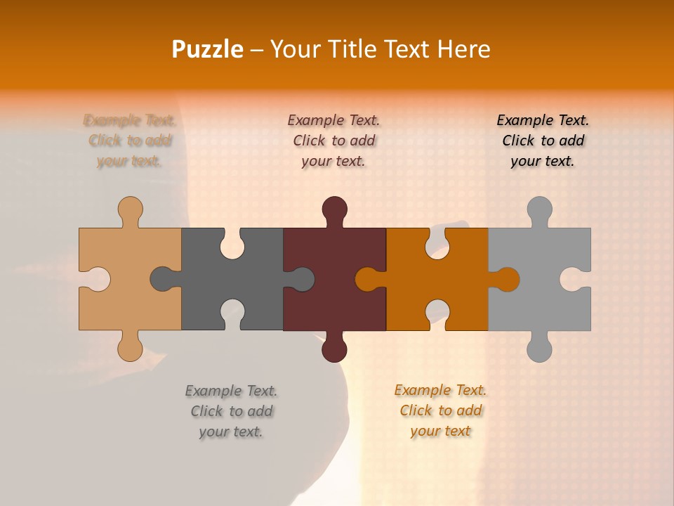 A Woman Sitting In A Yoga Position With Her Hands In The Air PowerPoint Template