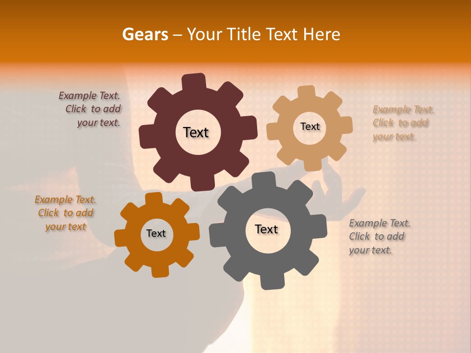 A Woman Sitting In A Yoga Position With Her Hands In The Air PowerPoint Template